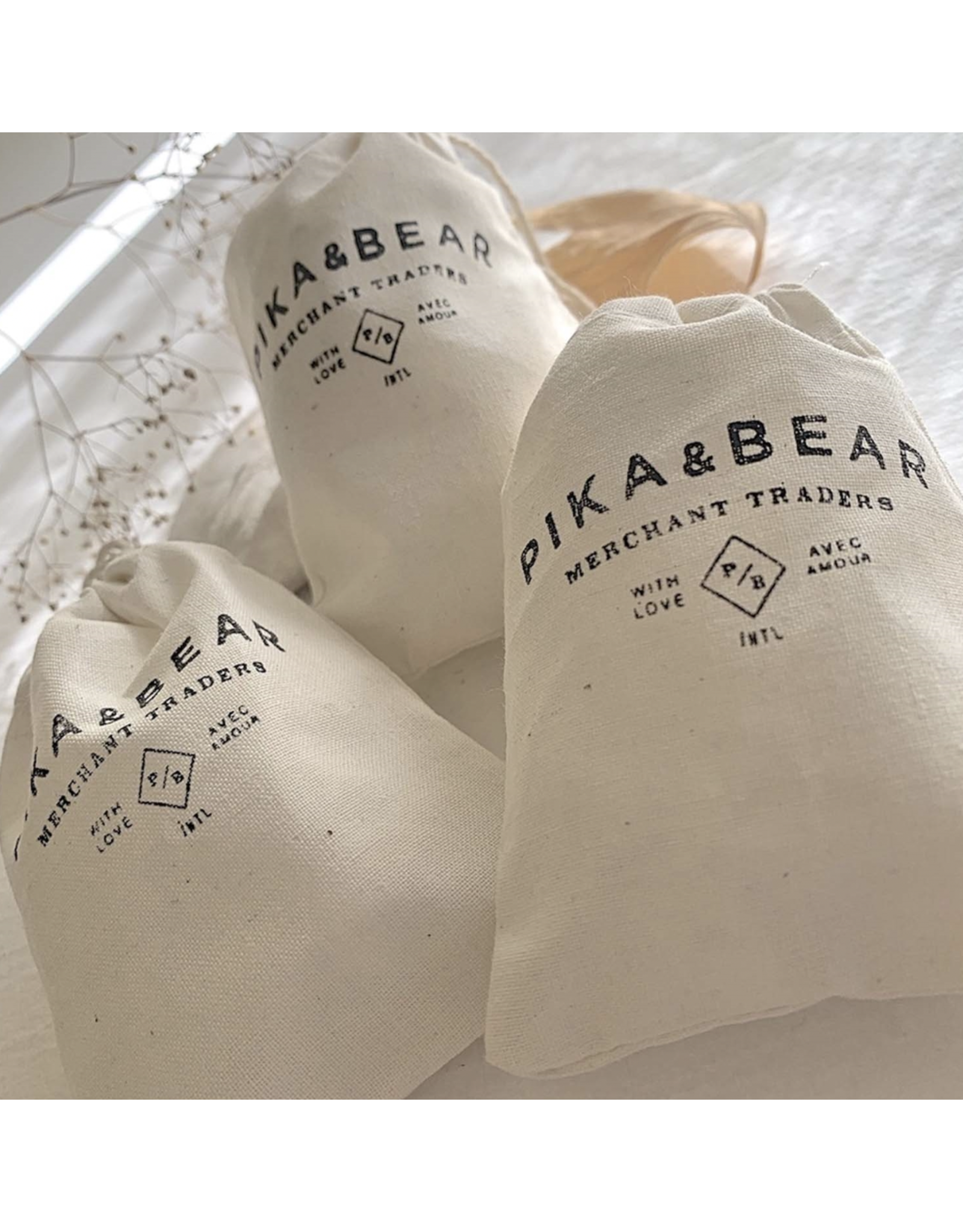 Pika & Bear Pika & Bear- Mithra Double Layer Twisted Hoop Earrings - Sterling Silver