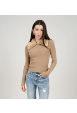RD Style RD Style - Delores faux fur shirt (camel)