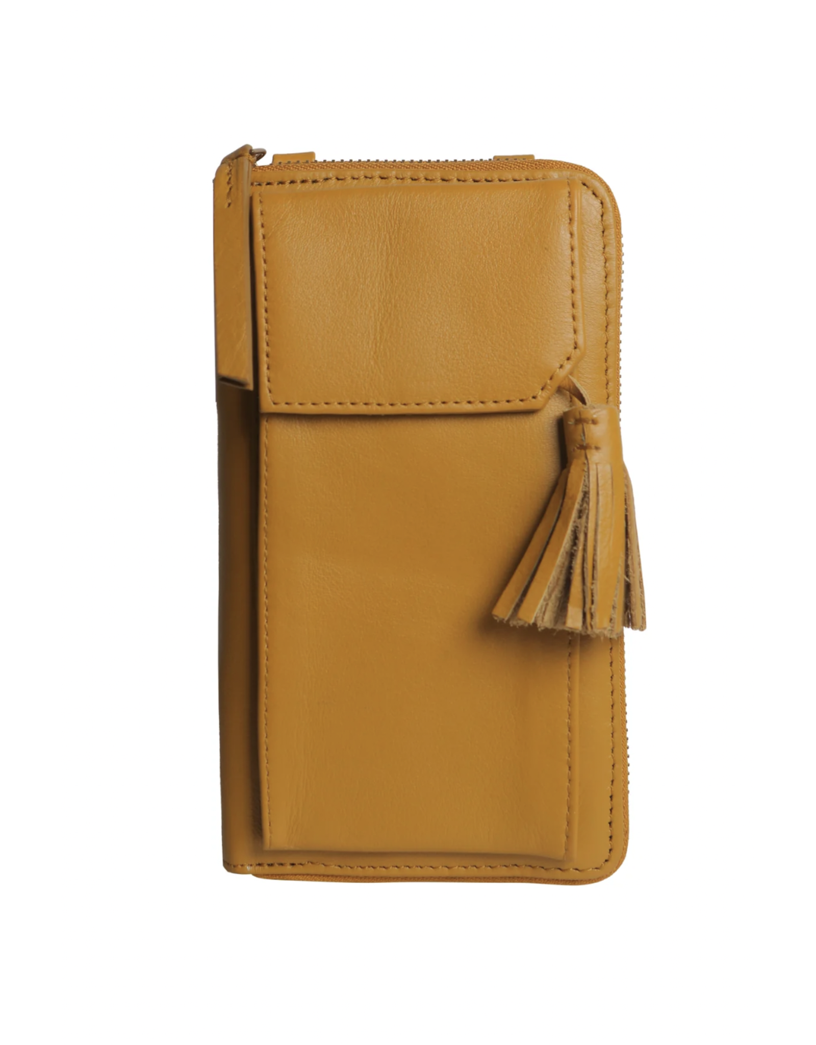 RISA RISA - Threefold wallet crossbody (mustard)