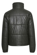 b.young b.young - Esoni faux leather puffer (rosin - dark green)