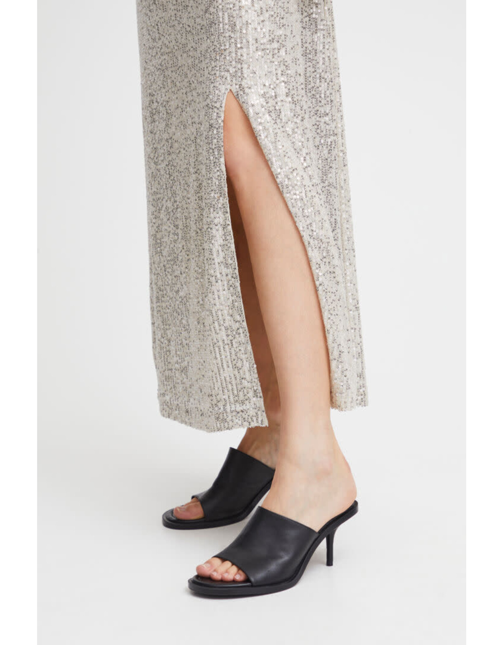 ICHI ICHI - Fauci maxi skirt (frosted almond)