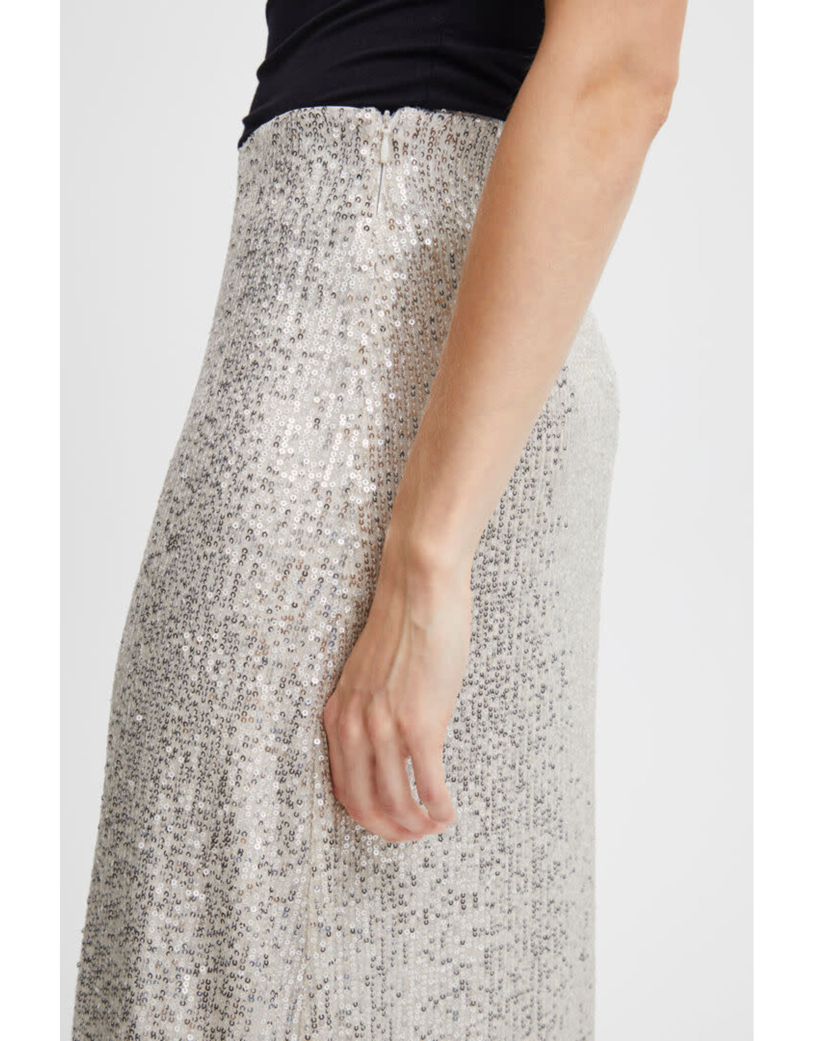 ICHI ICHI - Fauci maxi skirt (frosted almond)