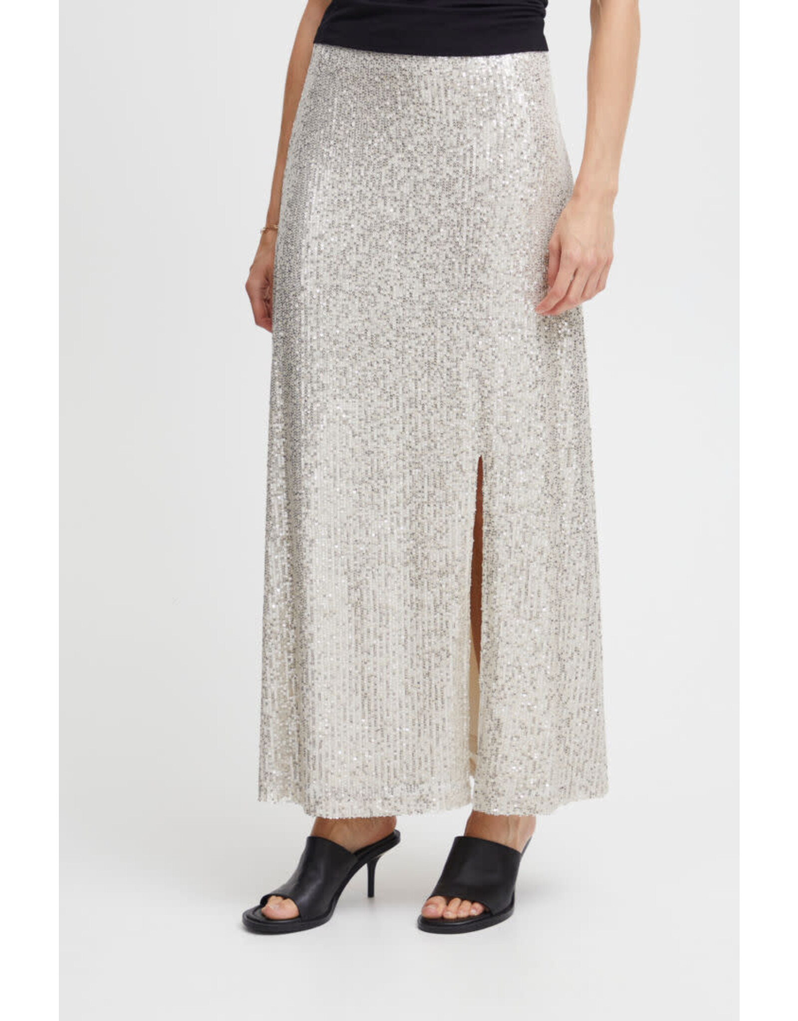 ICHI ICHI - Fauci maxi skirt (frosted almond)