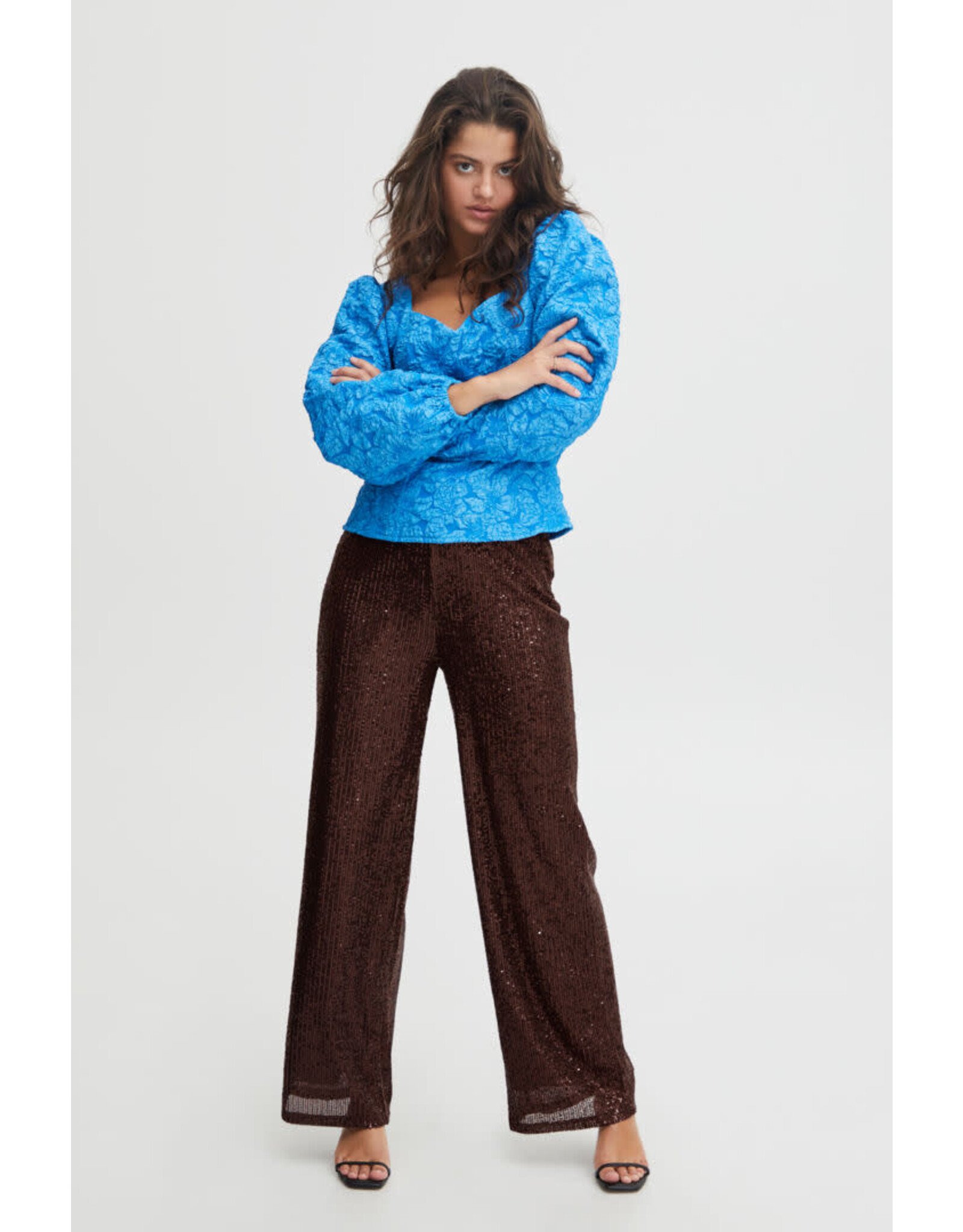 ICHI ICHI - Fauci trousers (coffee bean)