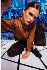 ICHI ICHI - Fauci trousers (coffee bean)