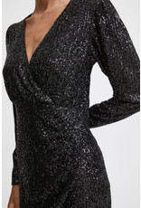 b.young b.young - Solia wrap dress (black)