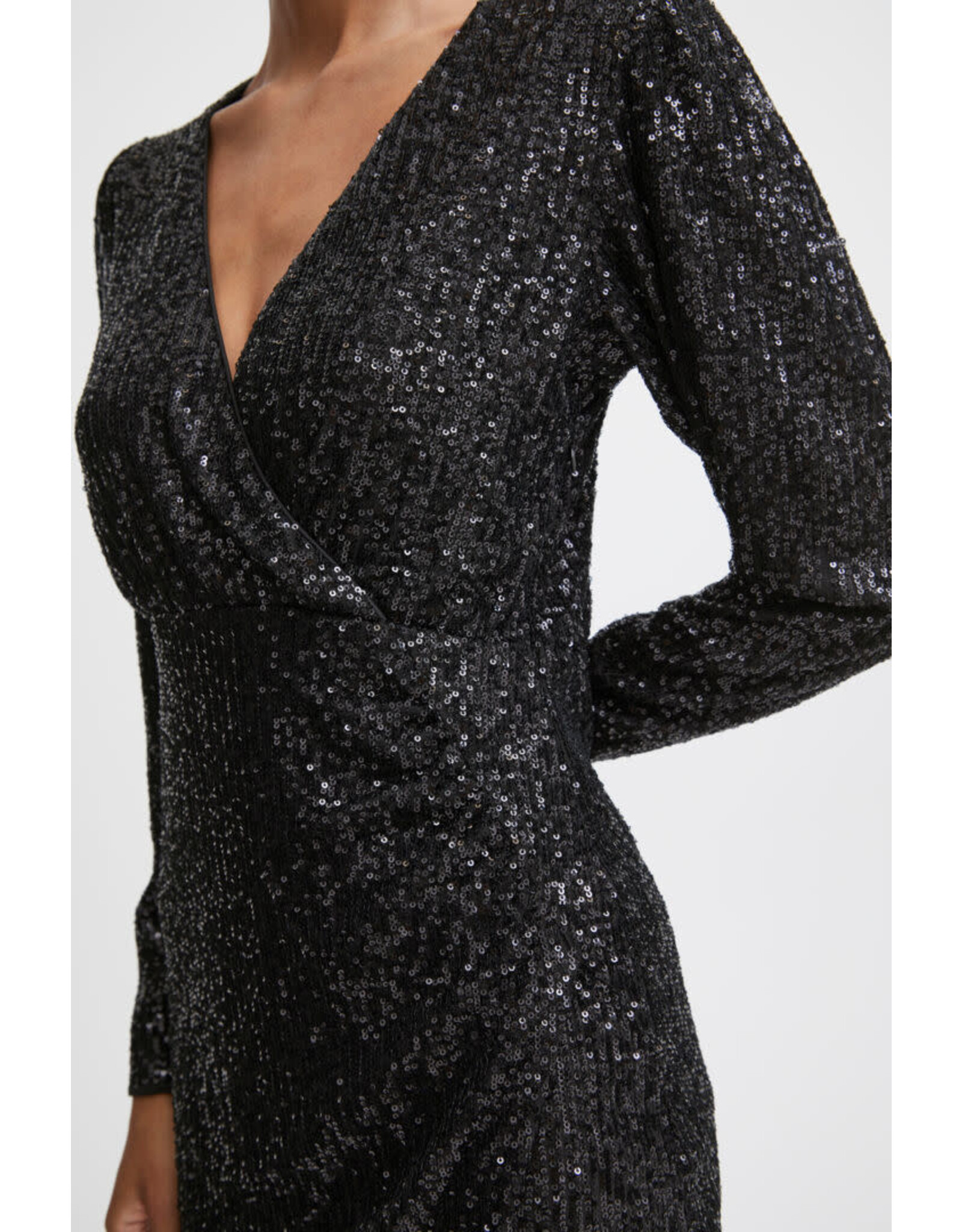 b.young b.young - Solia wrap dress (black)