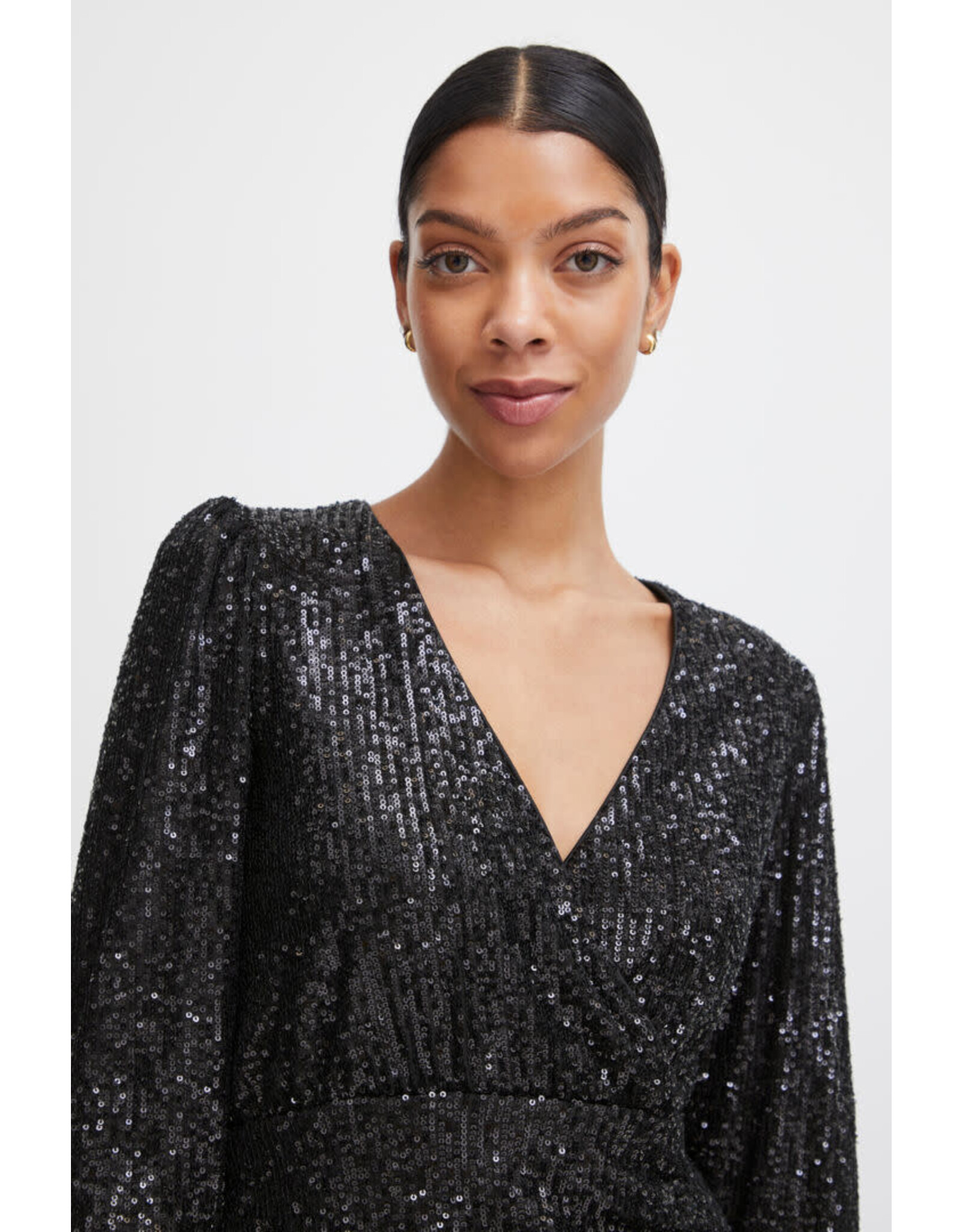 b.young b.young - Solia wrap dress (black)