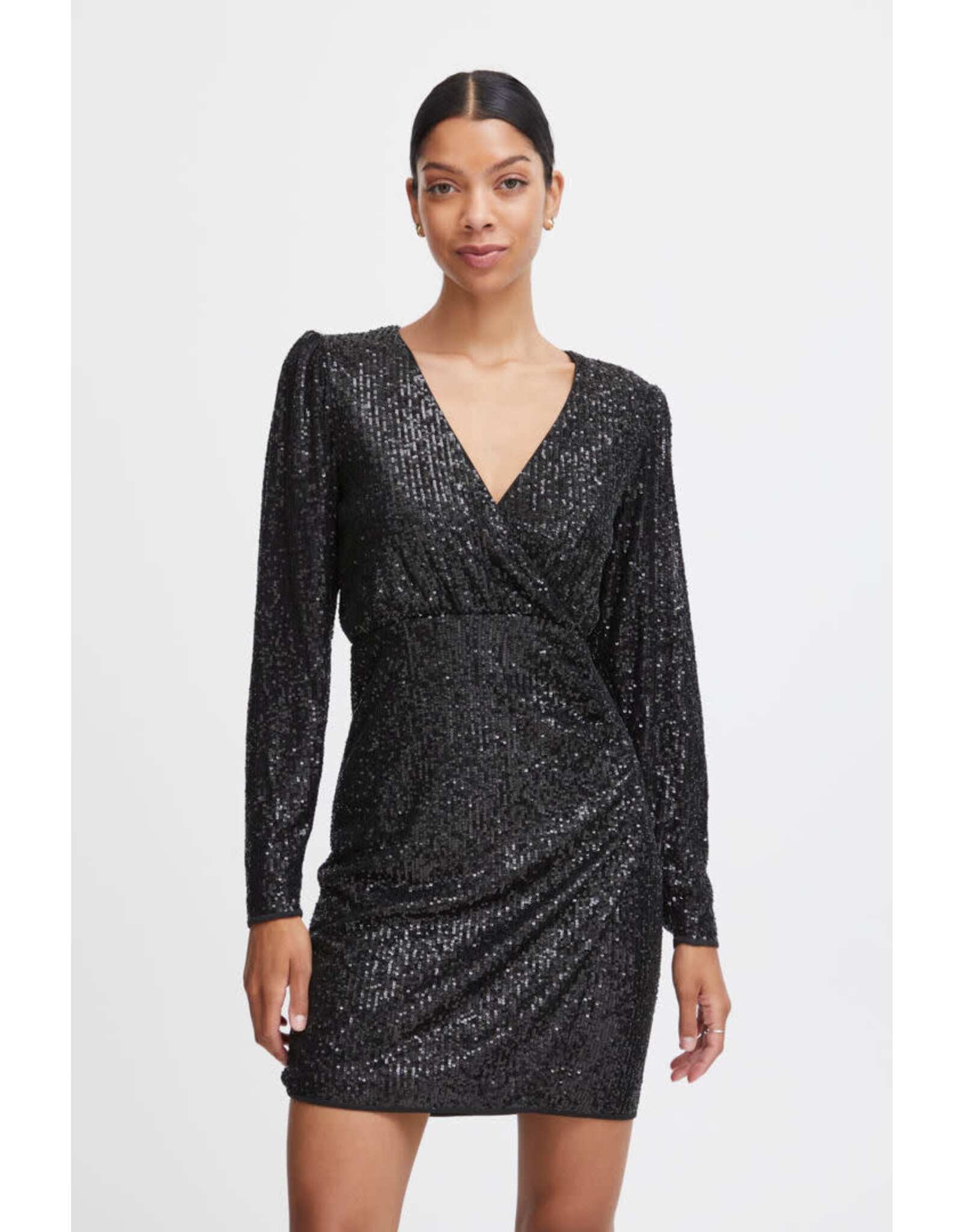 b.young b.young - Solia wrap dress (black)