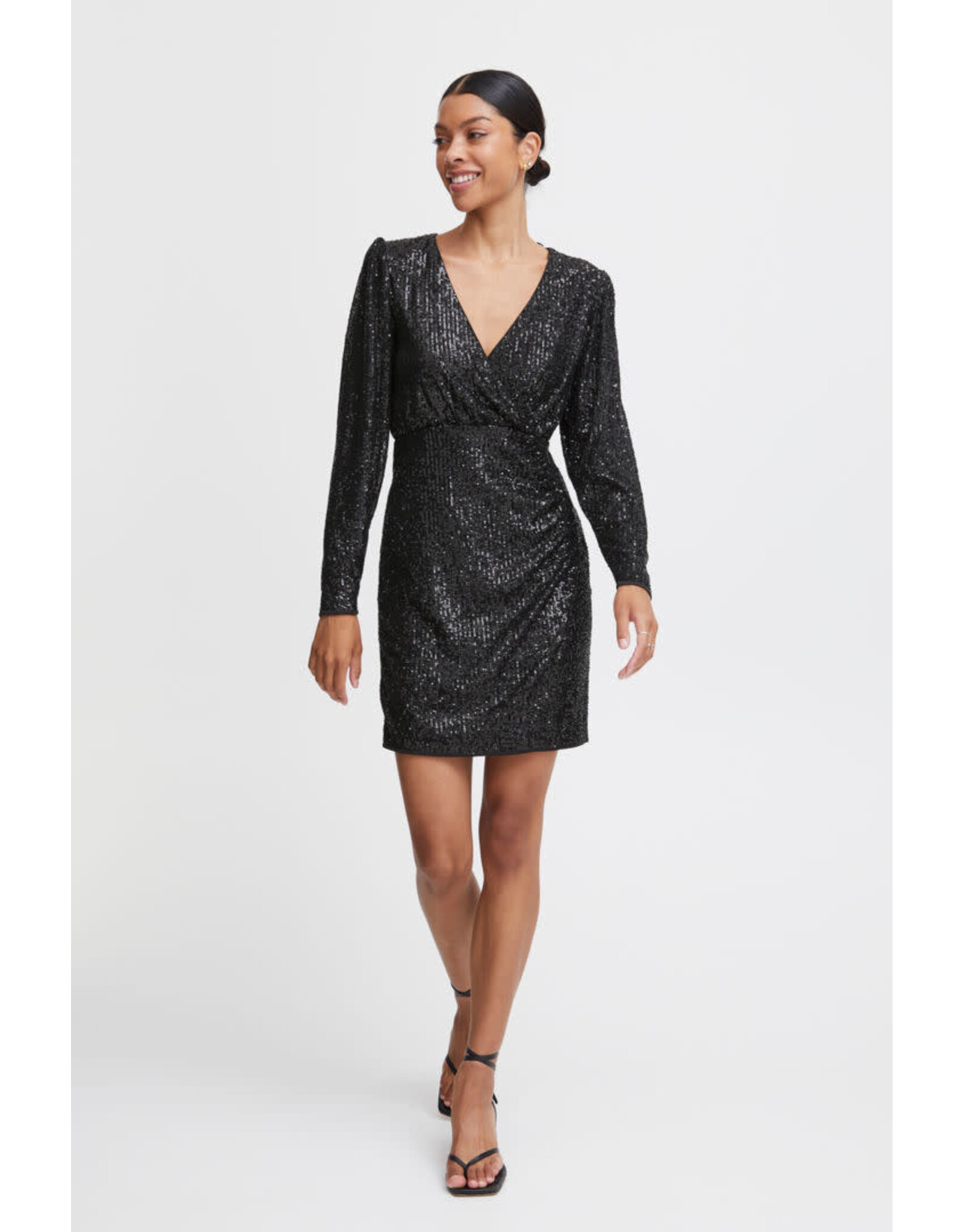 b.young b.young - Solia wrap dress (black)