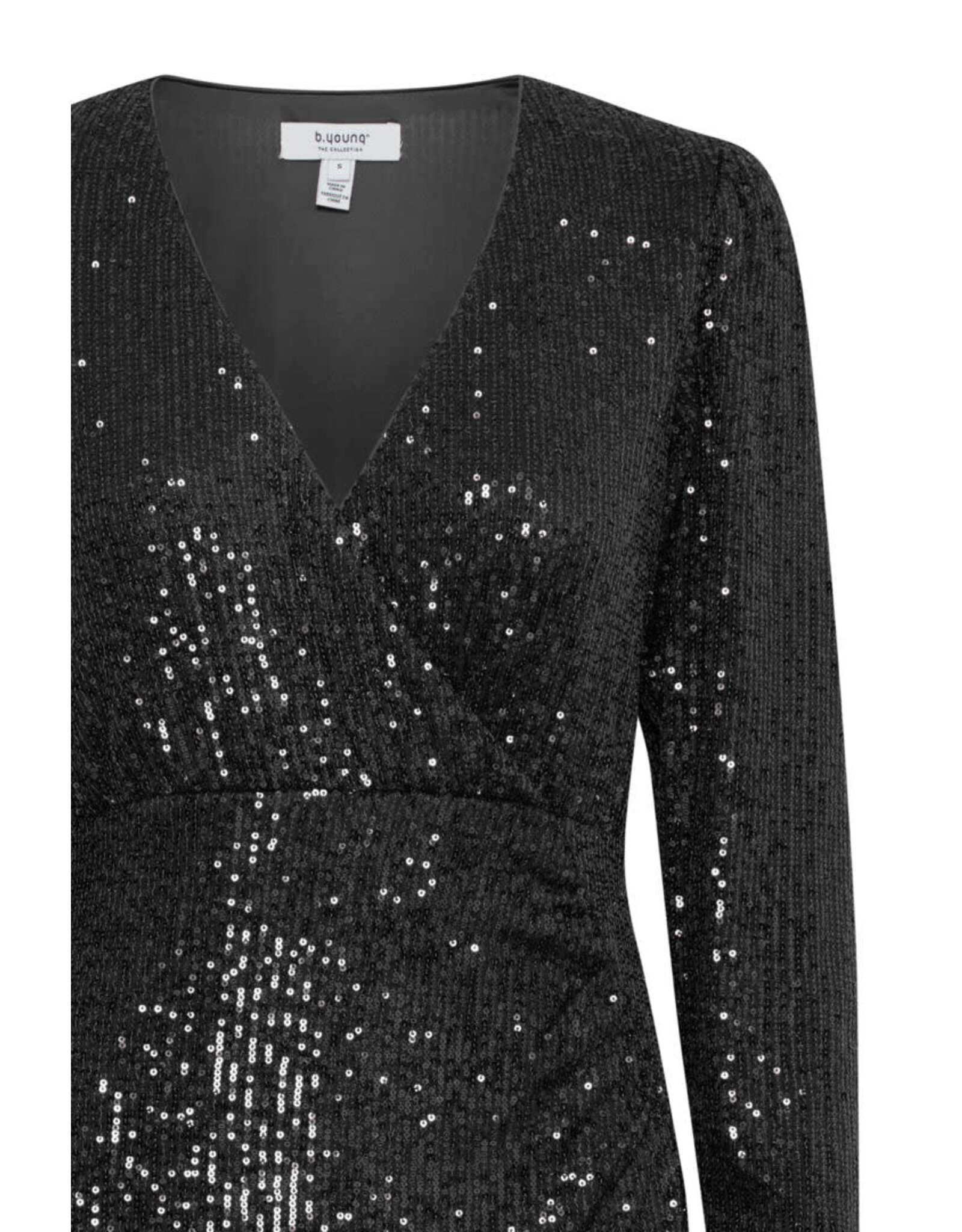 b.young b.young - Solia wrap dress (black)