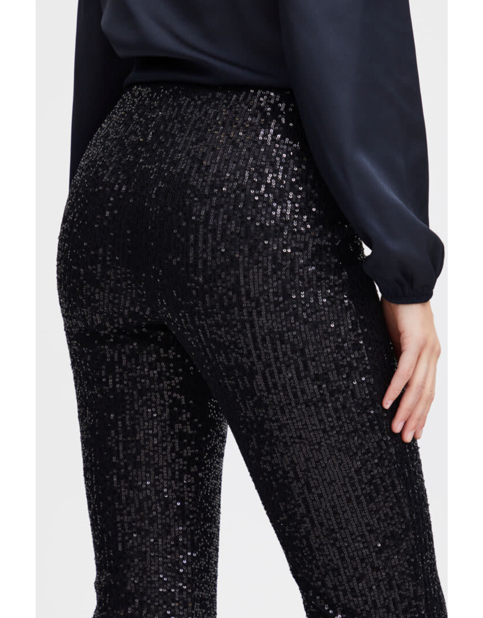 b.young b.young - Solia pants - Sequince (black)