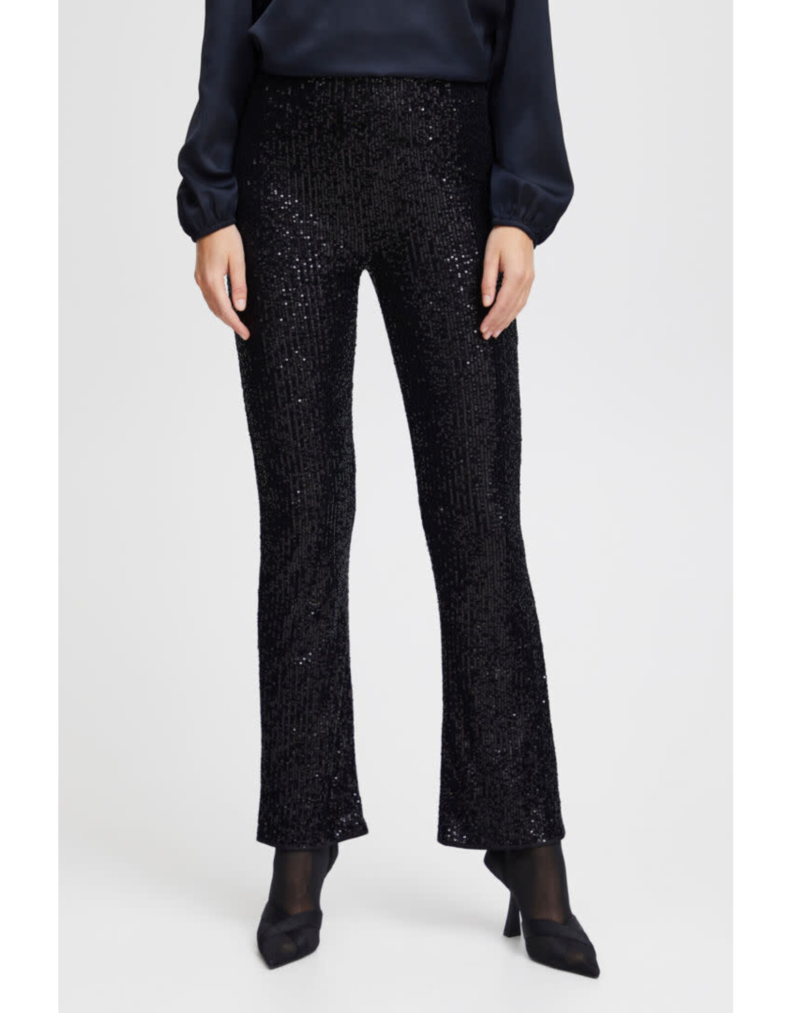 b.young b.young - Solia pants - Sequince (black)