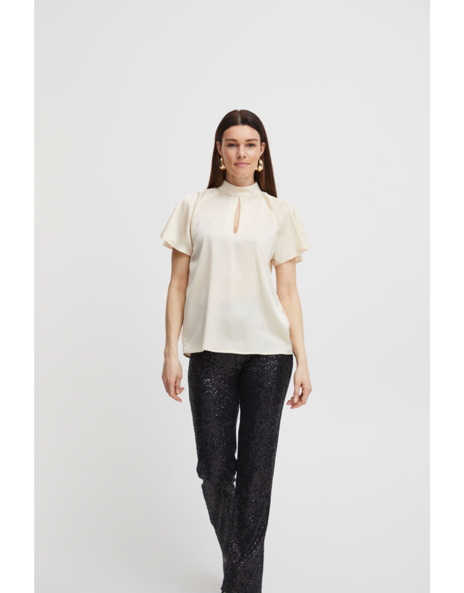 b.young b.young - Solia pants - Sequince (black)