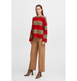 b.young b.young - Martha striped jumper (toasted coconut)