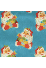 Celeste Stein - Vintage Santa anklet sock