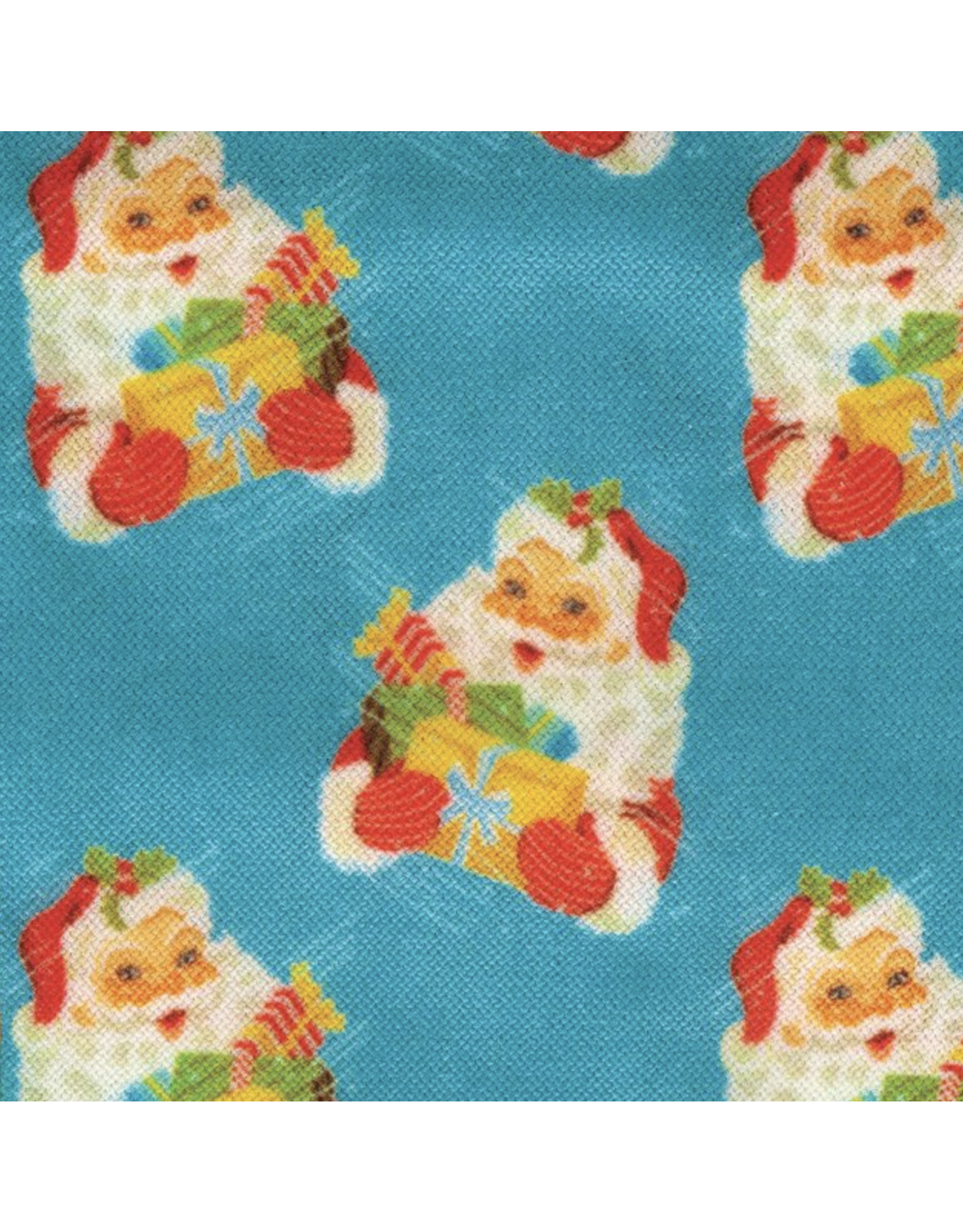 Celeste Stein - Vintage Santa anklet sock