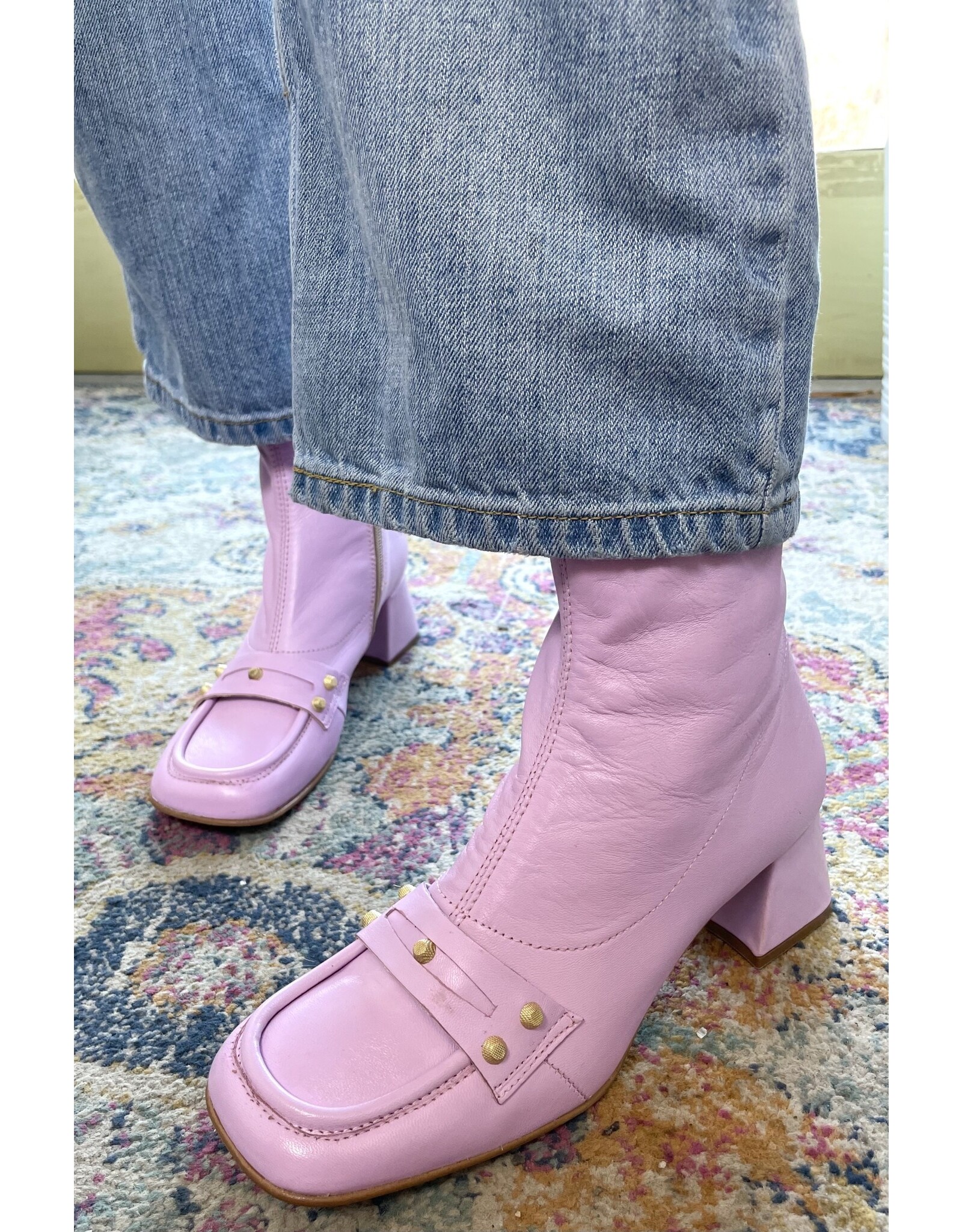 Mjus MJUS - Allegra loafer boot (pink)