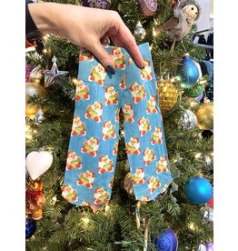 Celeste Stein - Vintage Santa anklet sock