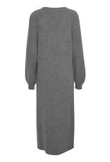 b.young b.young - Martha long dress (mid grey melange)