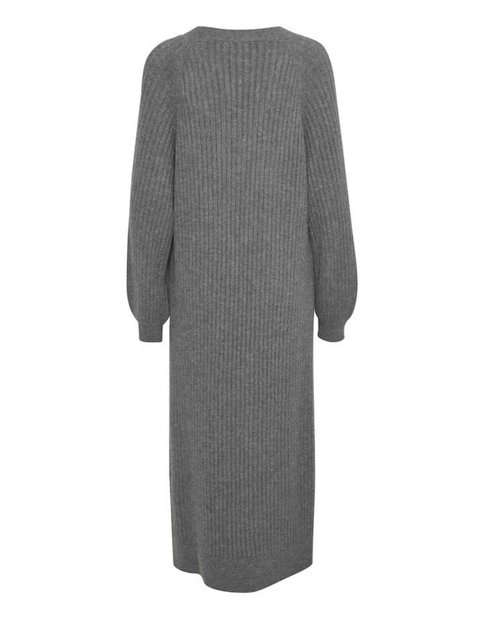 b.young b.young - Martha long dress (mid grey melange)