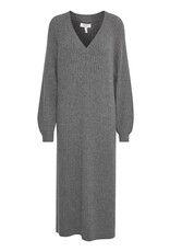 b.young b.young - Martha long dress (mid grey melange)