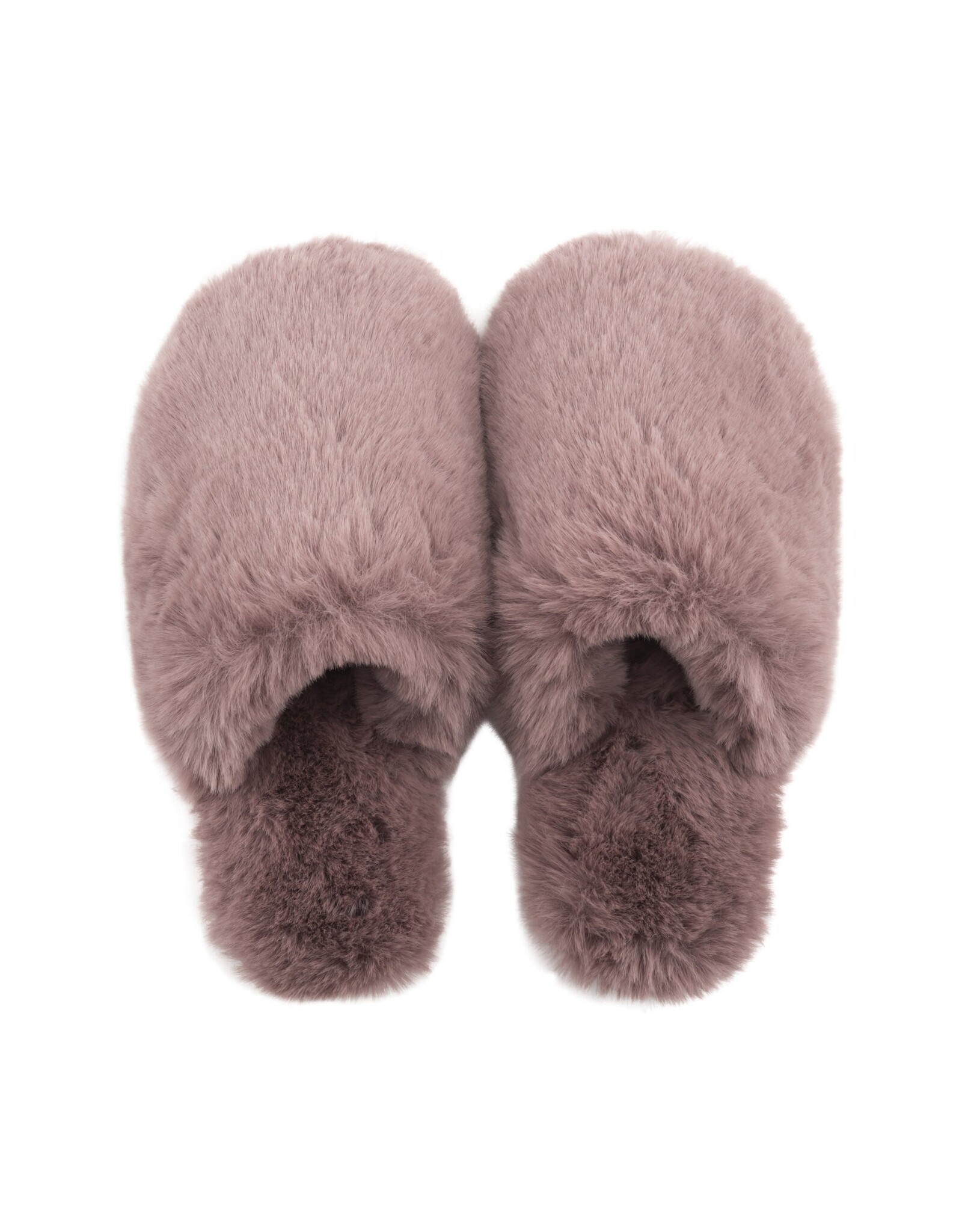 Lemon Lemon - Lux Faux Fur Slide Slipper (pink)