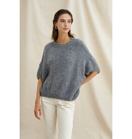Charli Charli - Rosalia sleeveless sweater (dark grey)