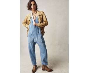 Free People High Roller jumpsuit Kansas Luna Blue