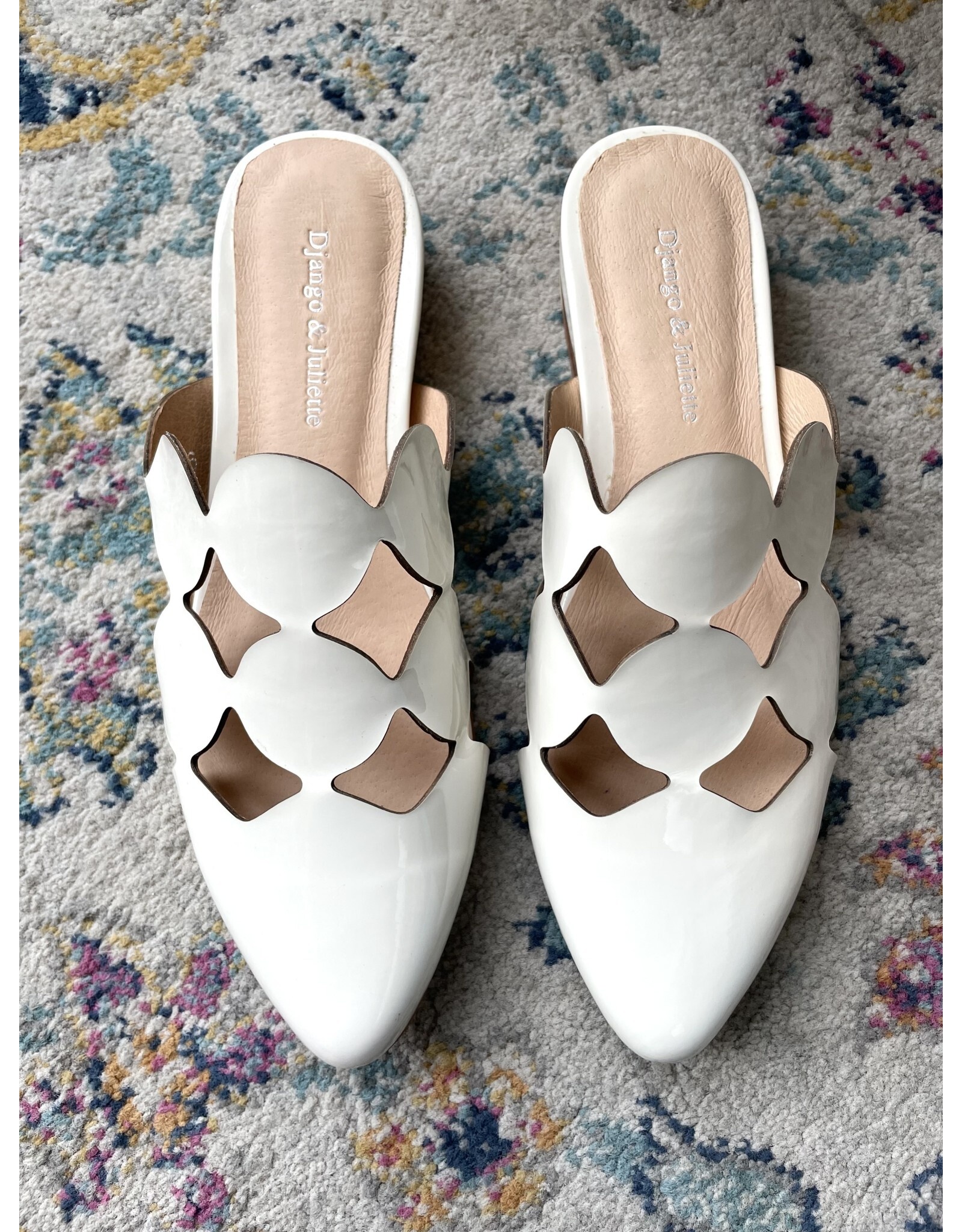 Django and Juliette Django & Juliette - Forli (Ivory patent leather)
