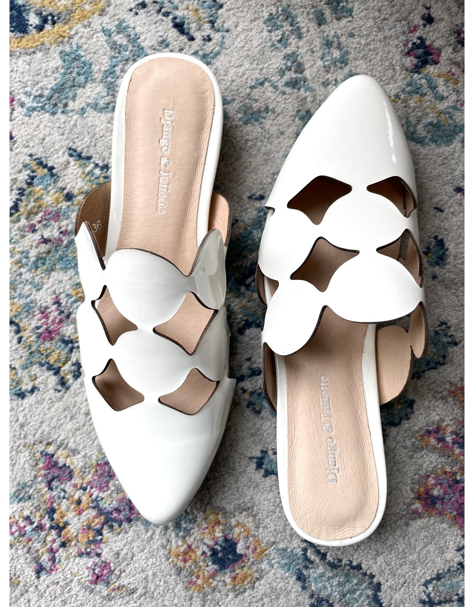 Django and Juliette Django & Juliette - Forli (Ivory patent leather)