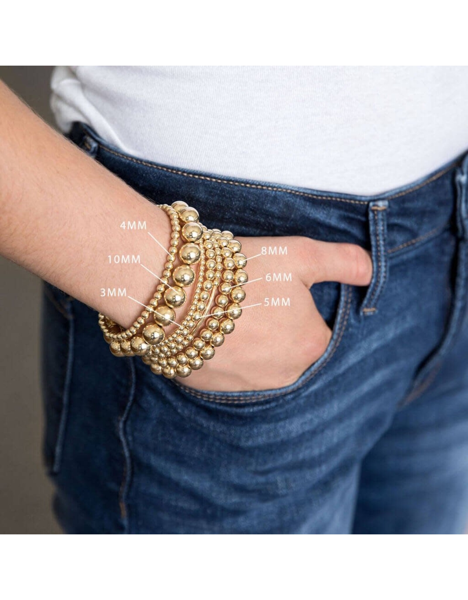 Rosie Joan Rosie Joan - 3mm dainty bracelet - 14K Gold filled