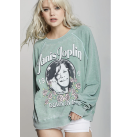 Recycled Karma Recycled Karma - Janis Joplin Down On Me Sweatshirt