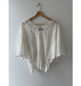 Papillon Papillon - Embroidered cotton blouse