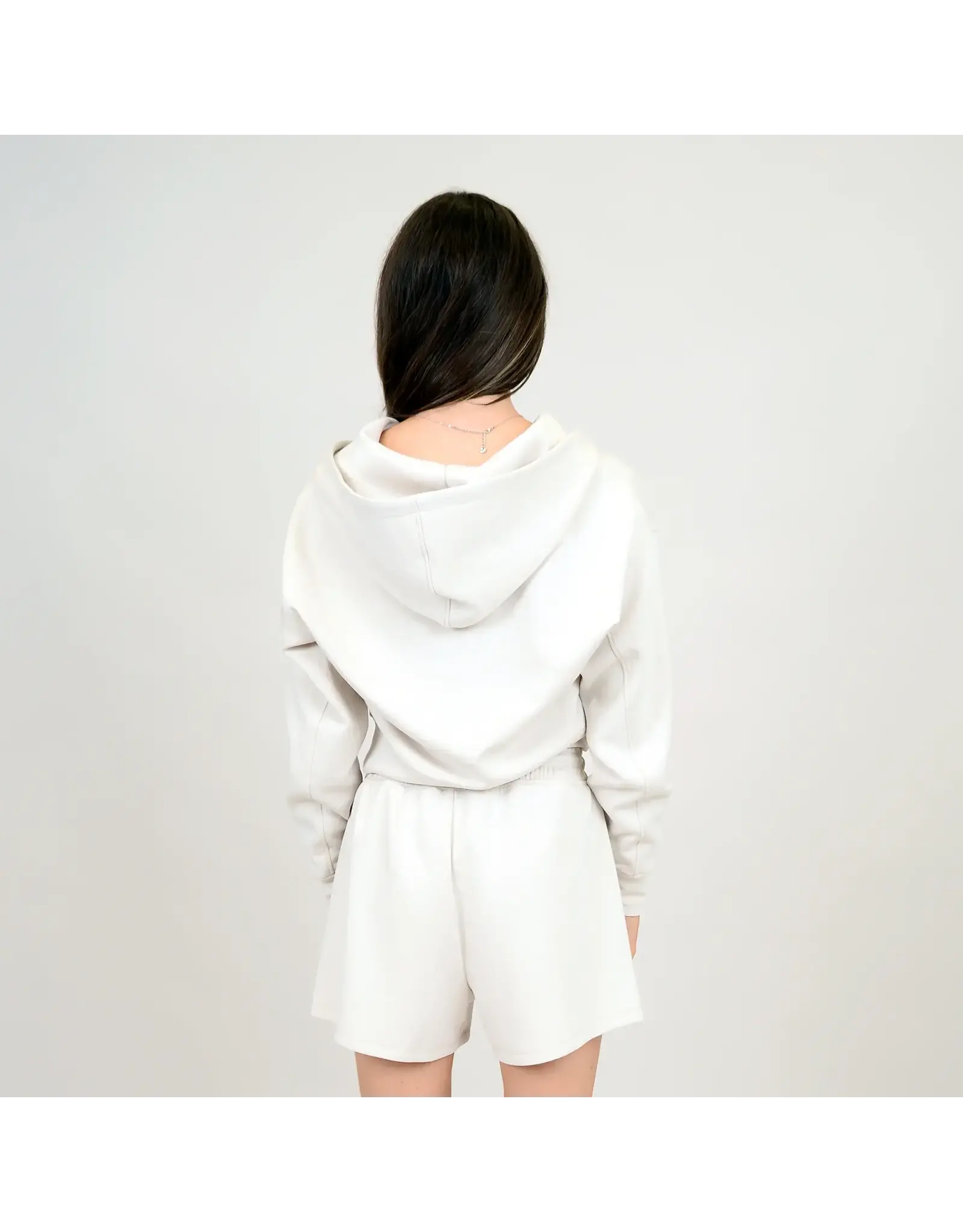 RD Style RD Style - Mailyn soft scuba hoodie (Stone)