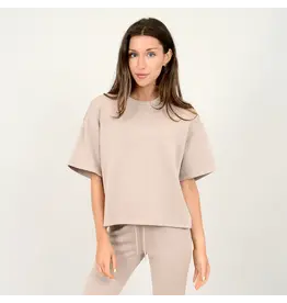 RD Style RD Style - Tess soft scuba top (Taupe)