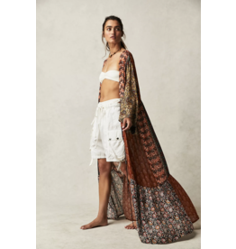 Free people Free People - Bombay mixed print duster (Sand)