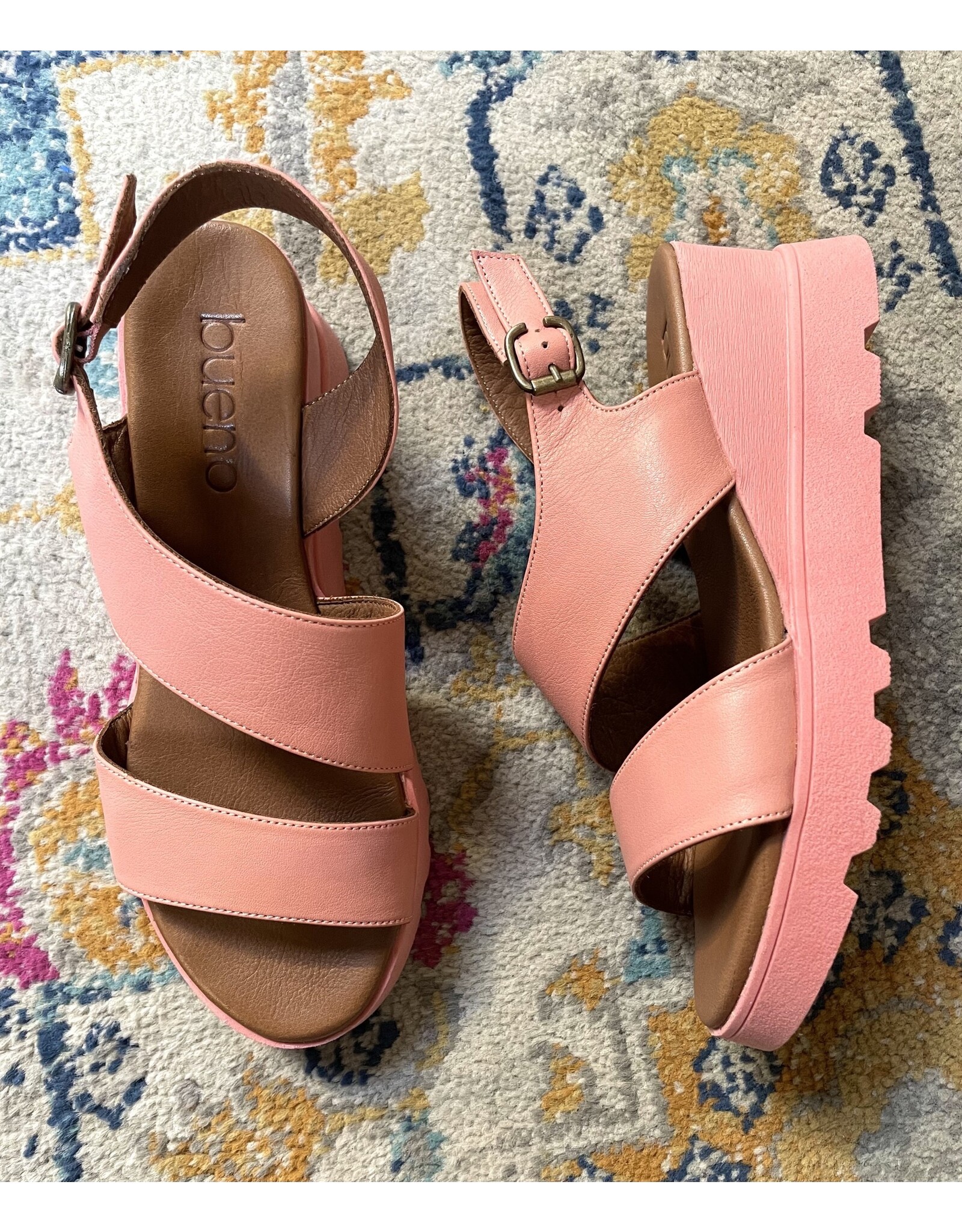 Bueno Bueno - Gianna Platform Sandal (Pink)