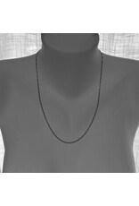 Pika & Bear Pika & Bear - Figaro Flat Link Patterned Chain Necklace