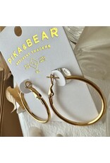 Pika & Bear Pika & Bear - Dave Classic Hoop Earrings