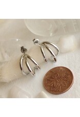 Pika & Bear Pika & Bear - Takon Triple Ring Stud Hoop Earrings