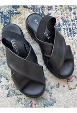 Ateliers Ateliers - Cara cross band sandal (Black)