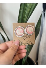 Indigediva Jewels Indigediva Jewels - Marble pastel earrings