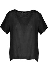 Made in Italy - Short sleeve top (Black)