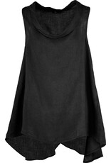 Made in Italy - Sleeveless tunic (Black)