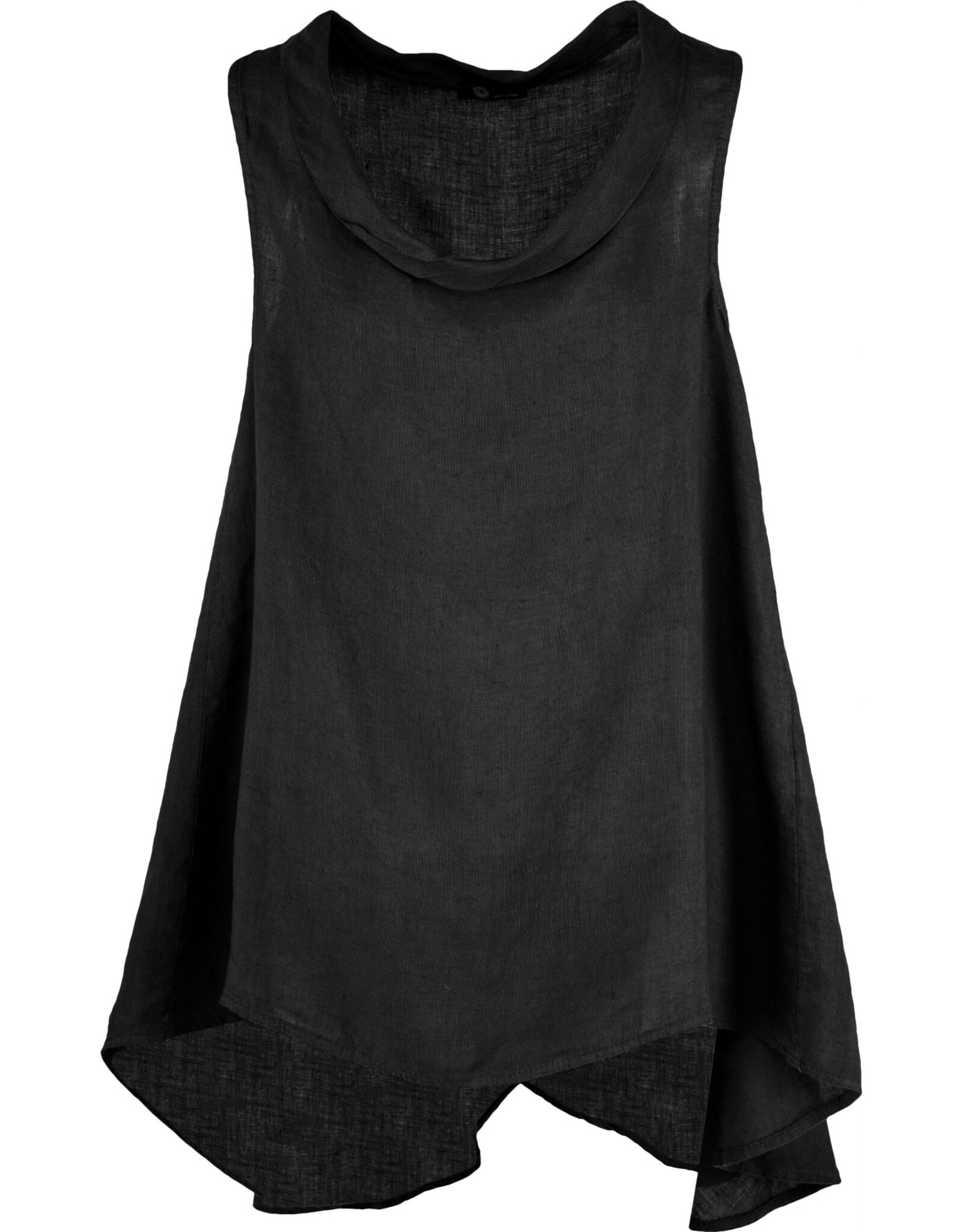 Made in Italy - Sleeveless tunic (Black)