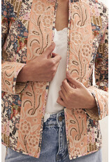 NKN Barcelona NKN Barcelona - Aretha long sleeve jacket with embroidery (Salmon)