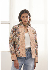 NKN Barcelona NKN Barcelona - Aretha long sleeve jacket with embroidery (Salmon)