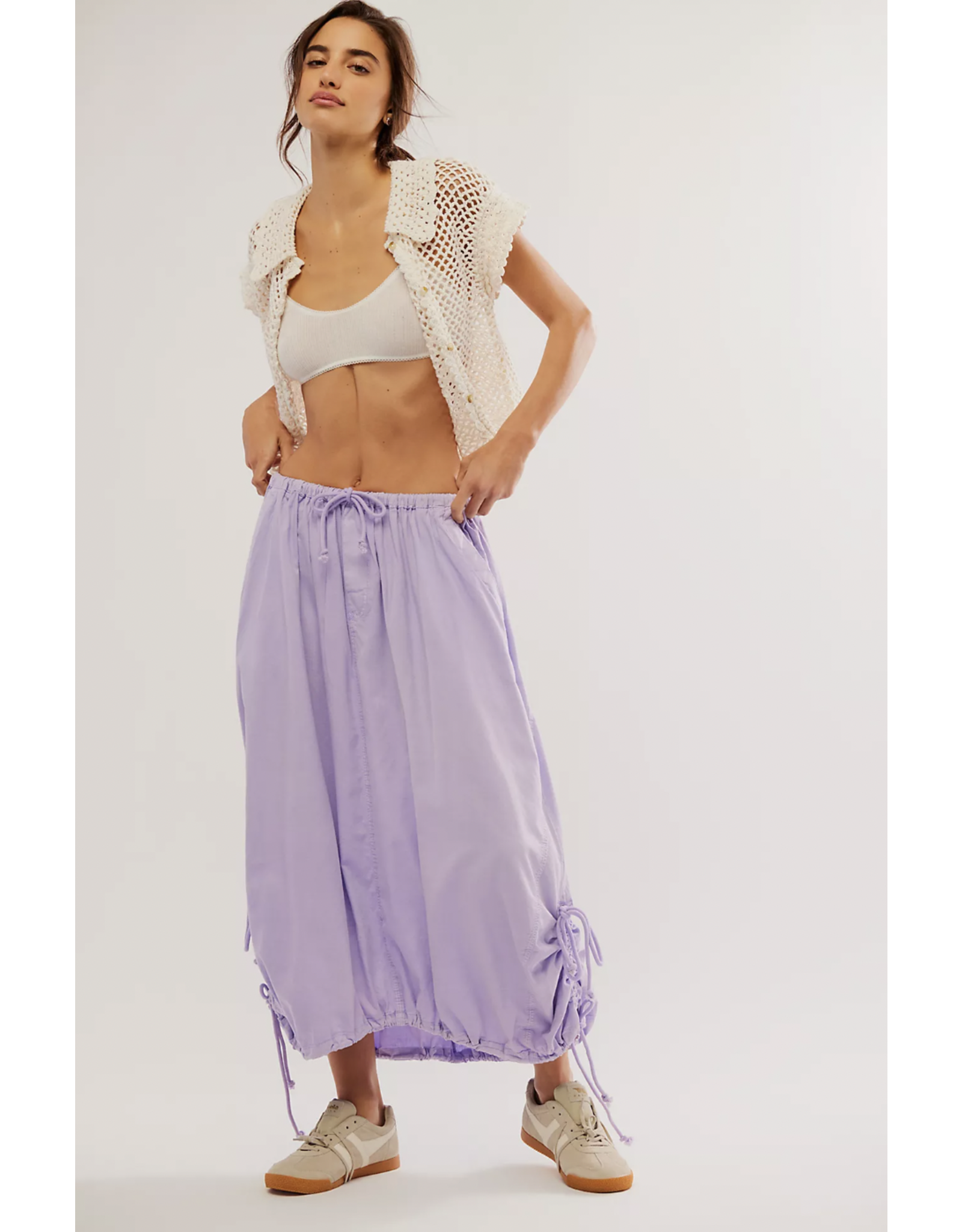Free people Free People - Picture Perfect Parachute Skirt (Lavender Fields)