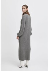 b.young b.young - Martha long dress (mid grey melange)